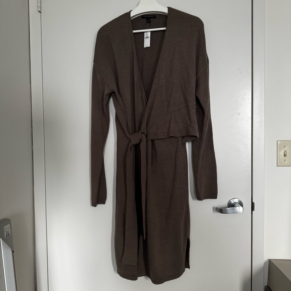 Banana Republic Brown Midi Dress